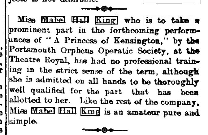 Wednesday 06 March 1907